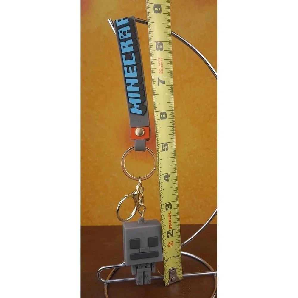 Minecraft Technoblade Style 3D PVC‎ Keychain Backpack Wristlet
